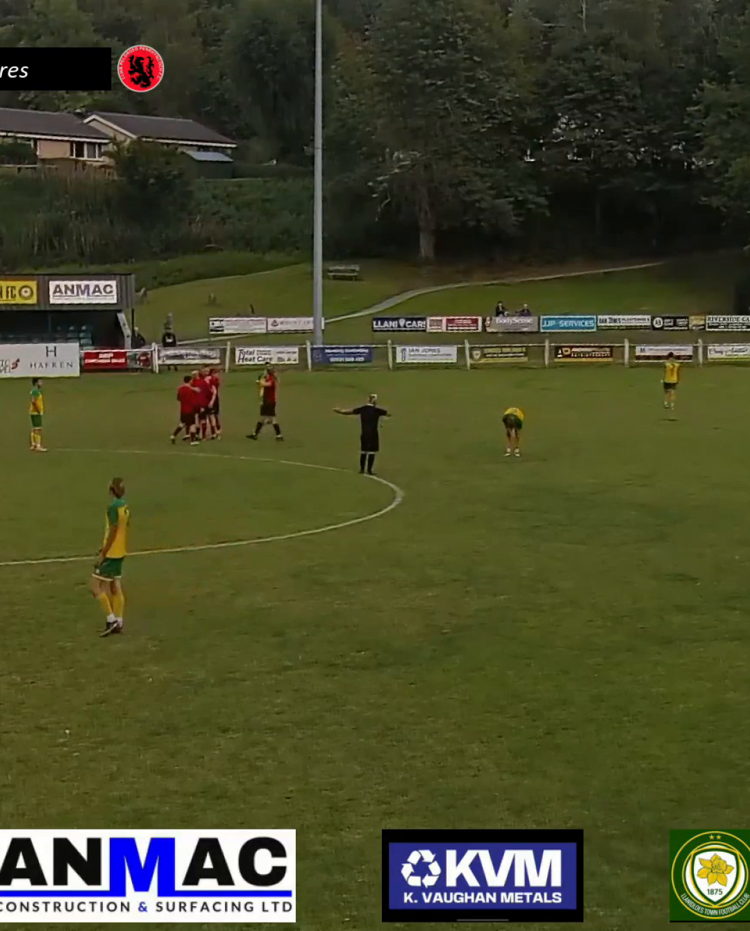 Llanidloes Town FC VS Penrhyncoch FC