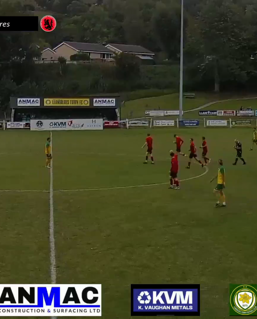 Llanidloes Town FC VS Penrhyncoch FC