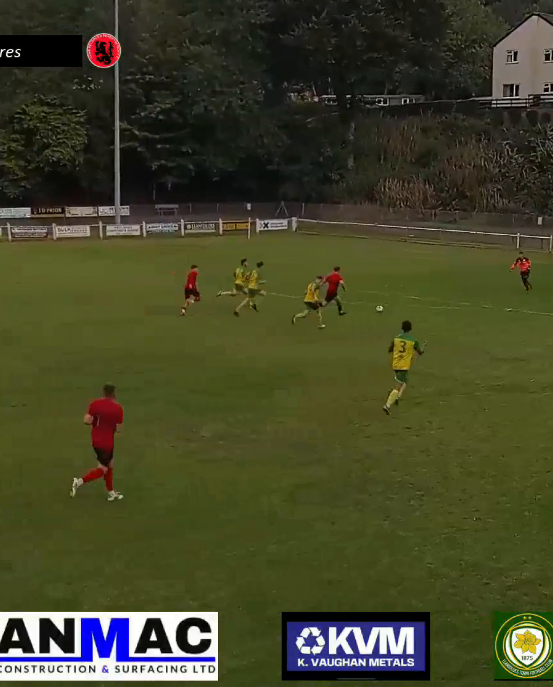 Llanidloes Town FC VS Penrhyncoch FC