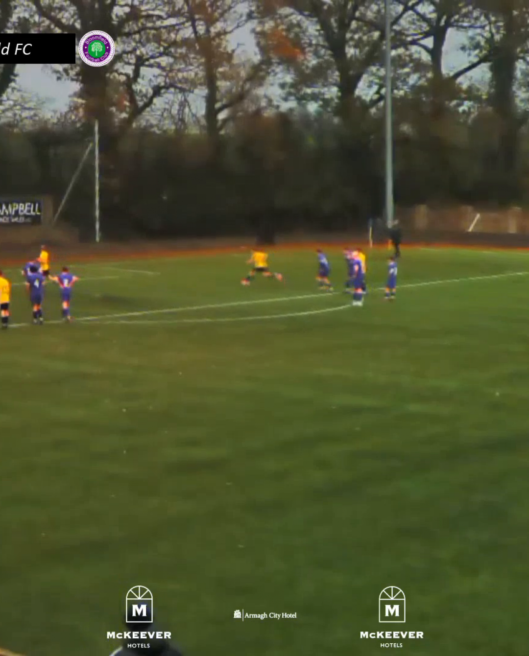 Armagh City FC VS Bloomfield FC